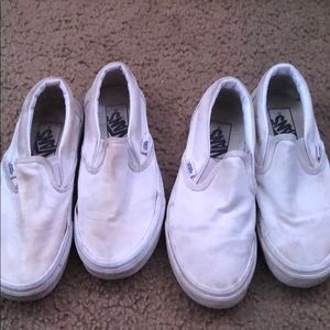 Slip on vans. Used